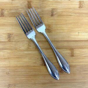 Oneida Arbor American Harmony Stainless Steel Dinner Forks Set Of 2 Flatware